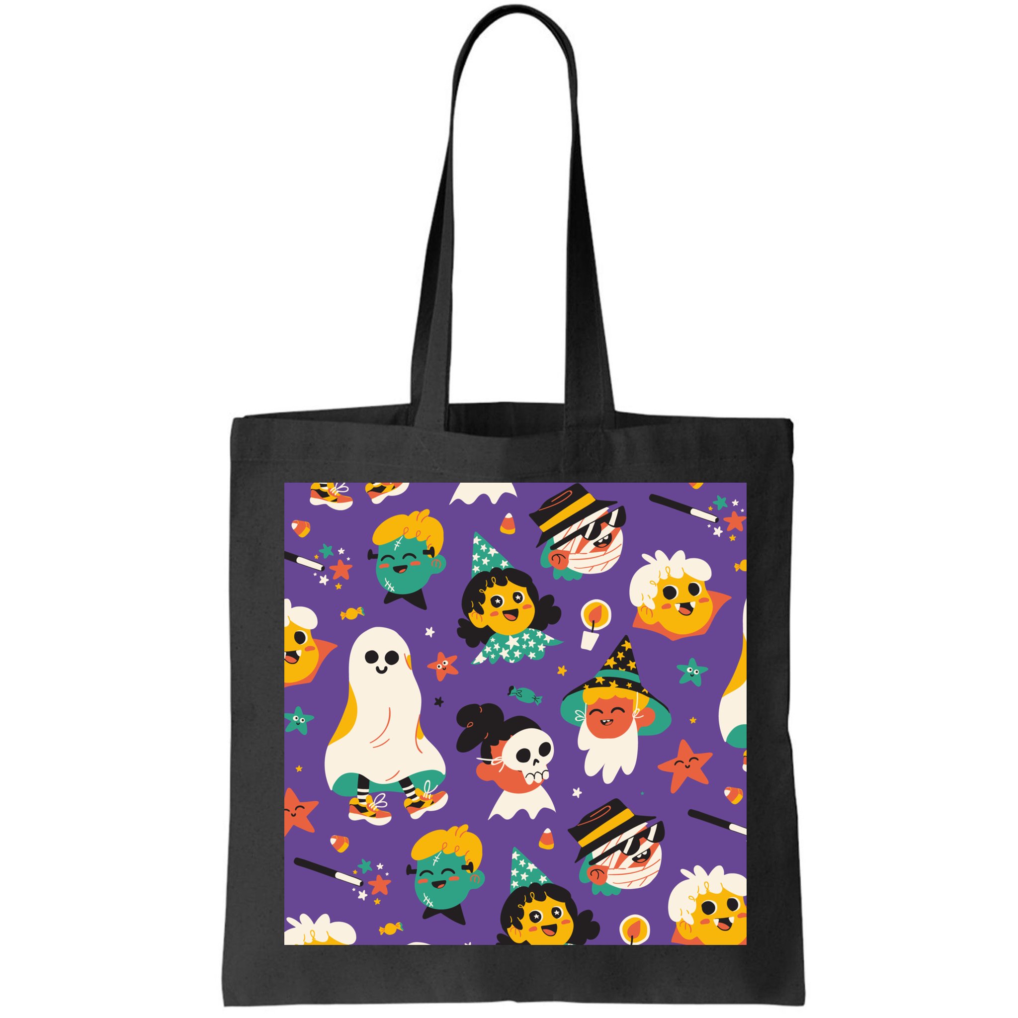 Spooky Halloween Pattern Cartoon Bag
