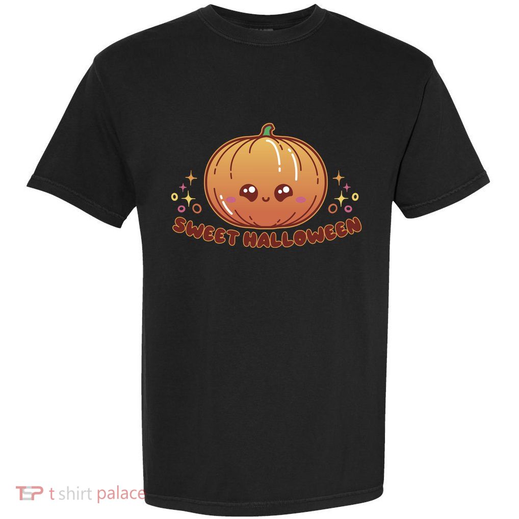 Sweet Halloween Pumpkin Garment-Dyed Heavyweight T-Shirt