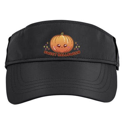 Sweet Halloween Pumpkin Adult Drive Performance Visor