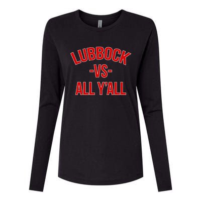 State Hometown Pride Lubbock Texas Womens Cotton Relaxed Long Sleeve T-Shirt