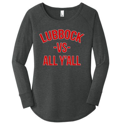 State Hometown Pride Lubbock Texas Women's Perfect Tri Tunic Long Sleeve Shirt