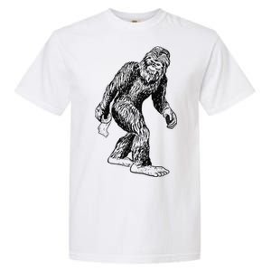 Silly Halloween Perfect Bigfoot Carries Toilet Paper Garment-Dyed Heavyweight T-Shirt