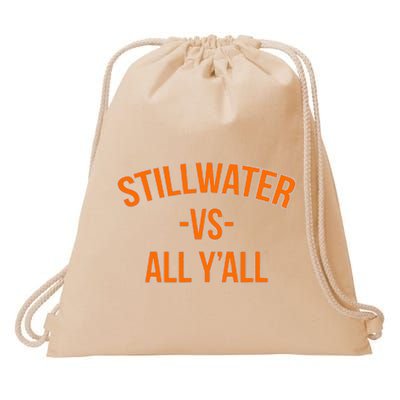 State Hometown Pride Stillwater Oklahoma Drawstring Bag