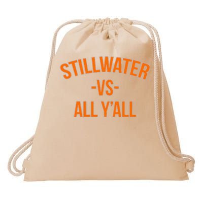 State Hometown Pride Stillwater Oklahoma Drawstring Bag