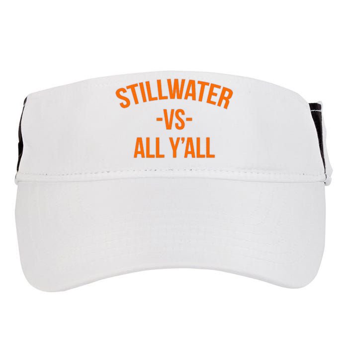 State Hometown Pride Stillwater Oklahoma Adult Drive Performance Visor