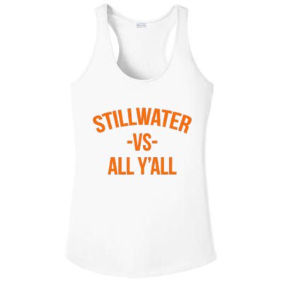 State Hometown Pride Stillwater Oklahoma Ladies PosiCharge Competitor Racerback Tank