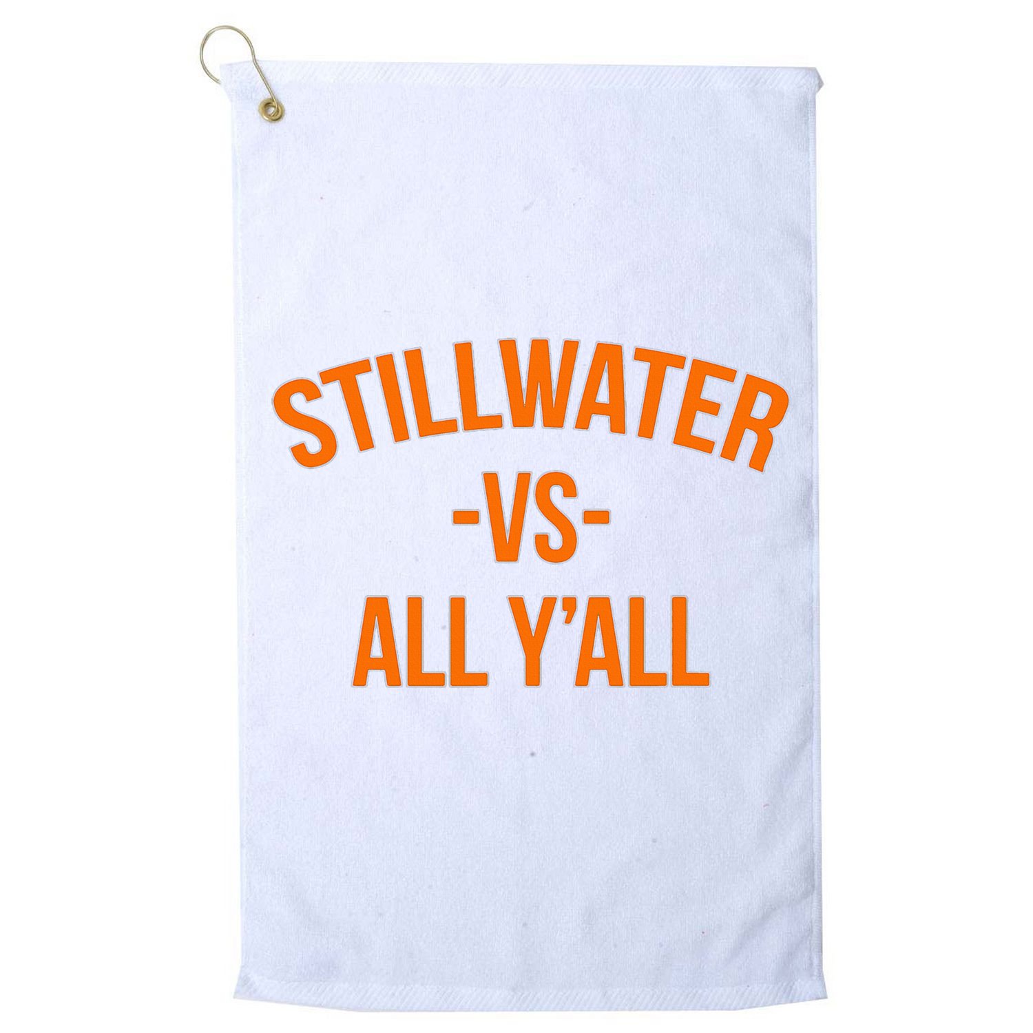 State Hometown Pride Stillwater Oklahoma Golf Towel