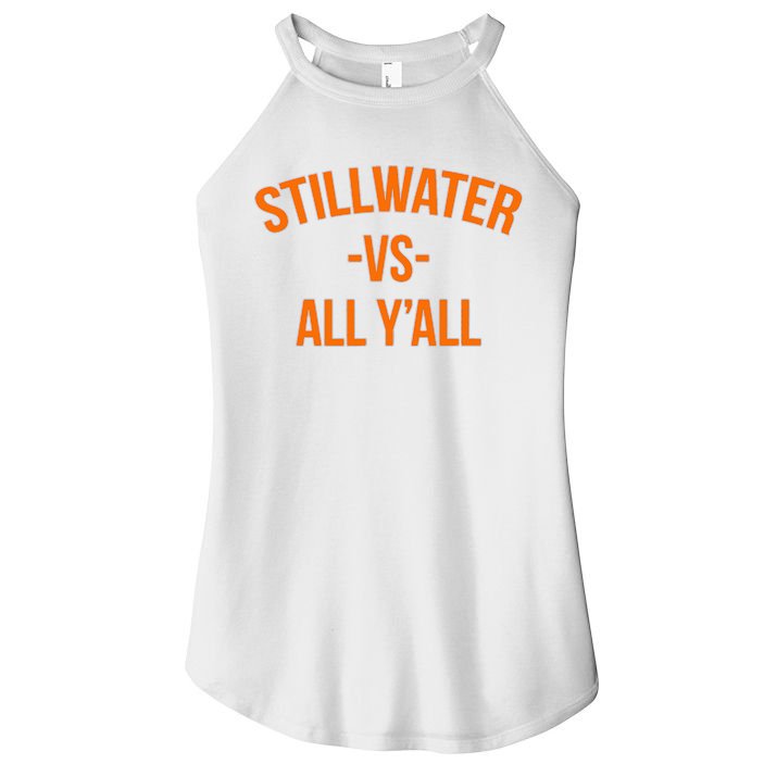 State Hometown Pride Stillwater Oklahoma Women's Perfect Tri Rocker Tank