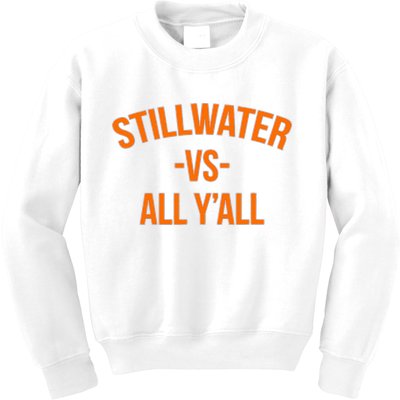 State Hometown Pride Stillwater Oklahoma Kids Sweatshirt