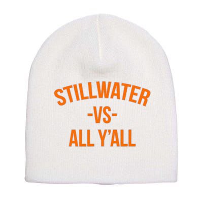State Hometown Pride Stillwater Oklahoma Short Acrylic Beanie