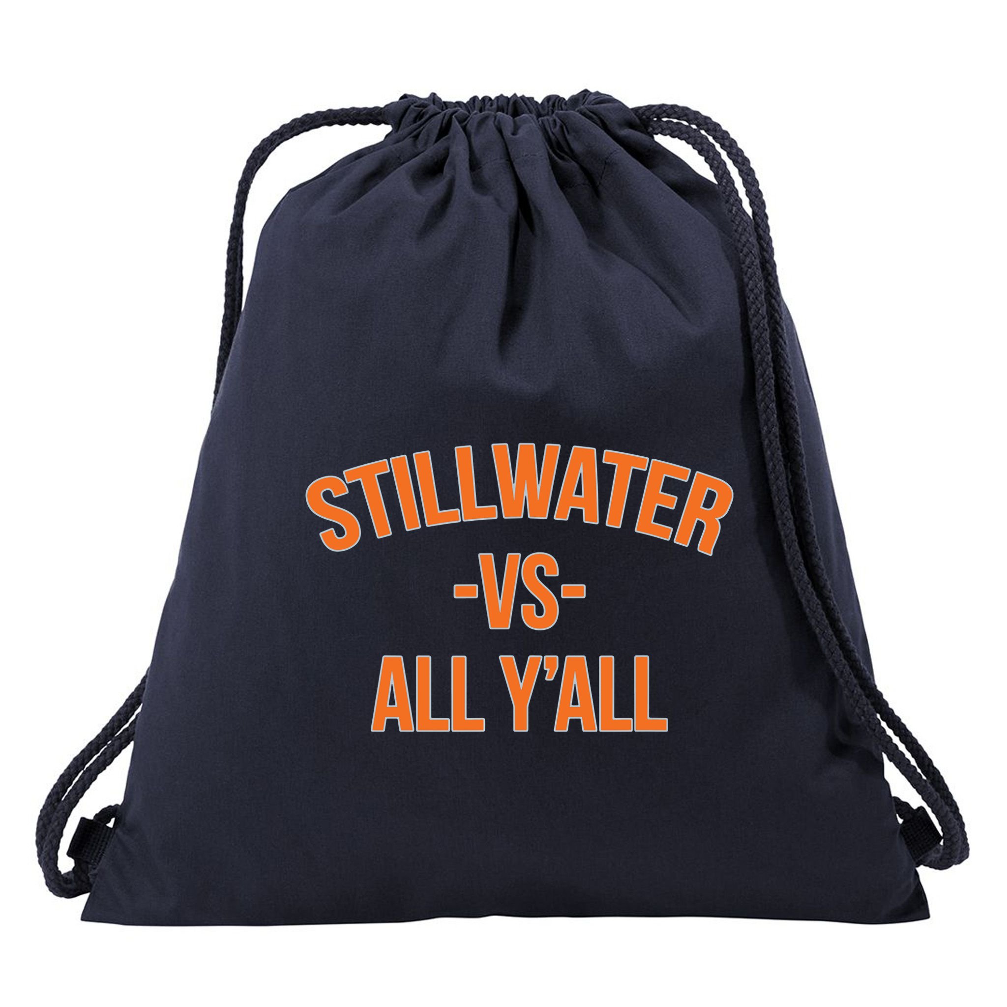 State Hometown Pride Stillwater Oklahoma Drawstring Bag