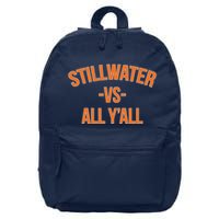 State Hometown Pride Stillwater Oklahoma 16 in Basic Backpack