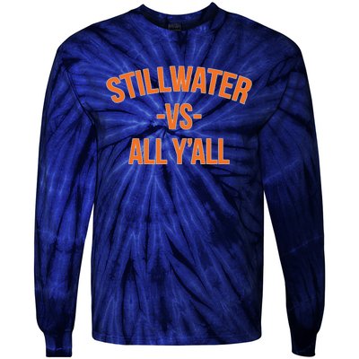 State Hometown Pride Stillwater Oklahoma Tie-Dye Long Sleeve Shirt