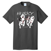 Siberian Husky Power Awesome Cute Husky Tall T-Shirt