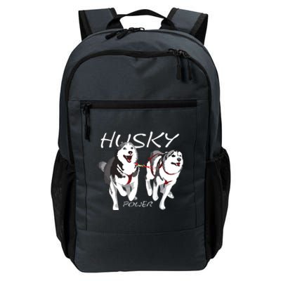 Siberian Husky Power Awesome Cute Husky Daily Commute Backpack