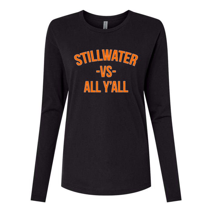 State Hometown Pride Stillwater Oklahoma Womens Cotton Relaxed Long Sleeve T-Shirt