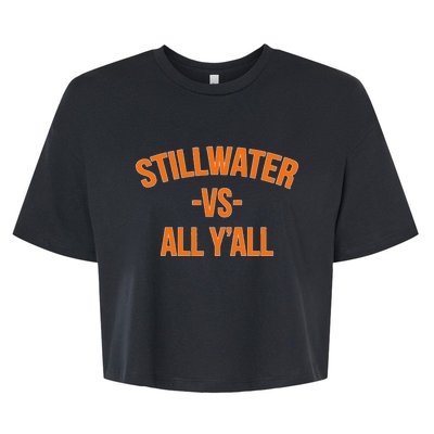 State Hometown Pride Stillwater Oklahoma Bella+Canvas Jersey Crop Tee