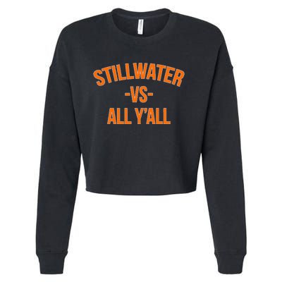 State Hometown Pride Stillwater Oklahoma Cropped Pullover Crew