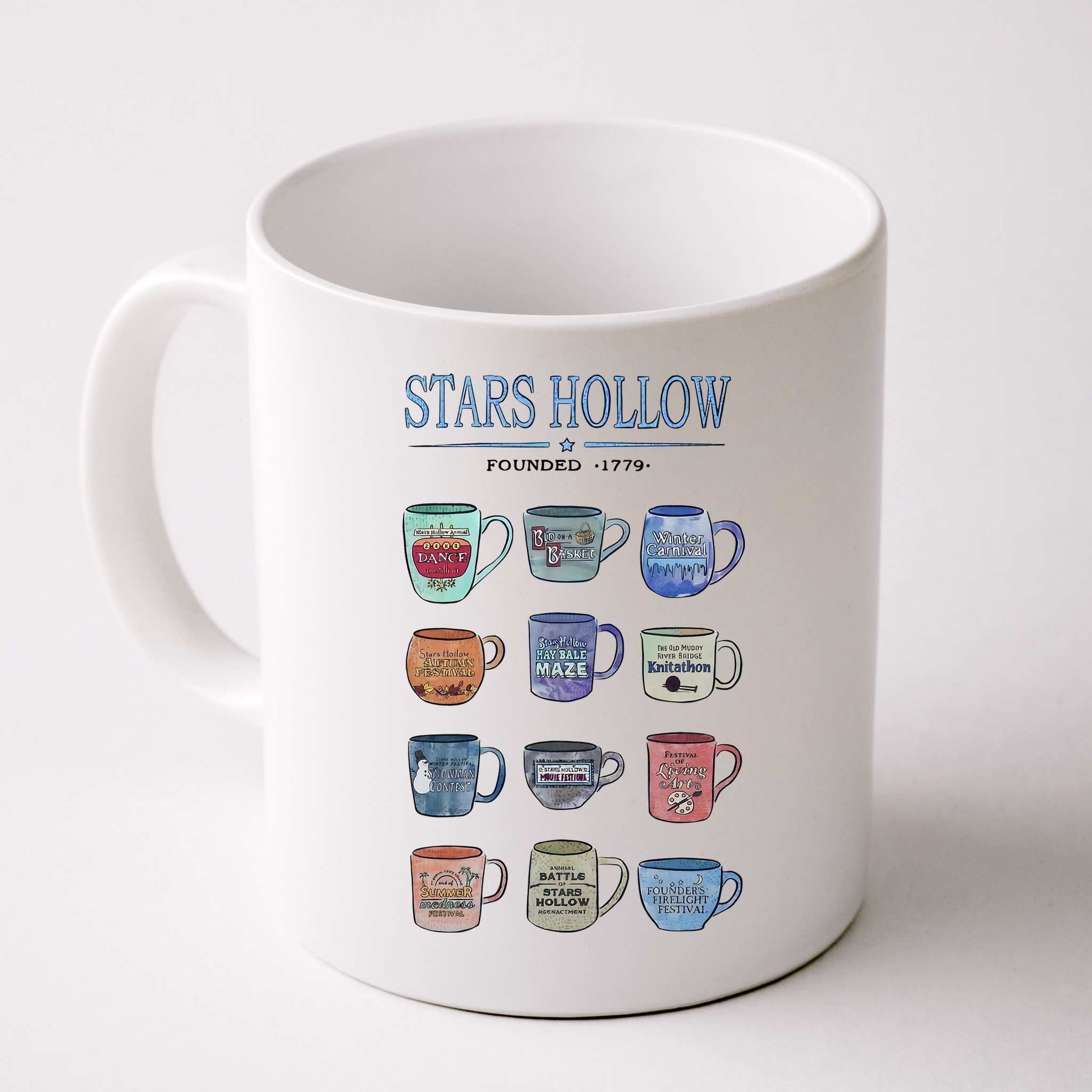 Stars Hollow Pounded 1779 Luke’s Diner Coffee Mug Lover Trending Mug