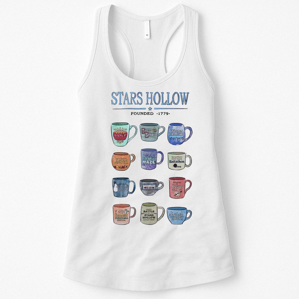 Stars Hollow Pounded 1779 Luke’s Diner Coffee Mug Lover Trending Womens Tank Top
