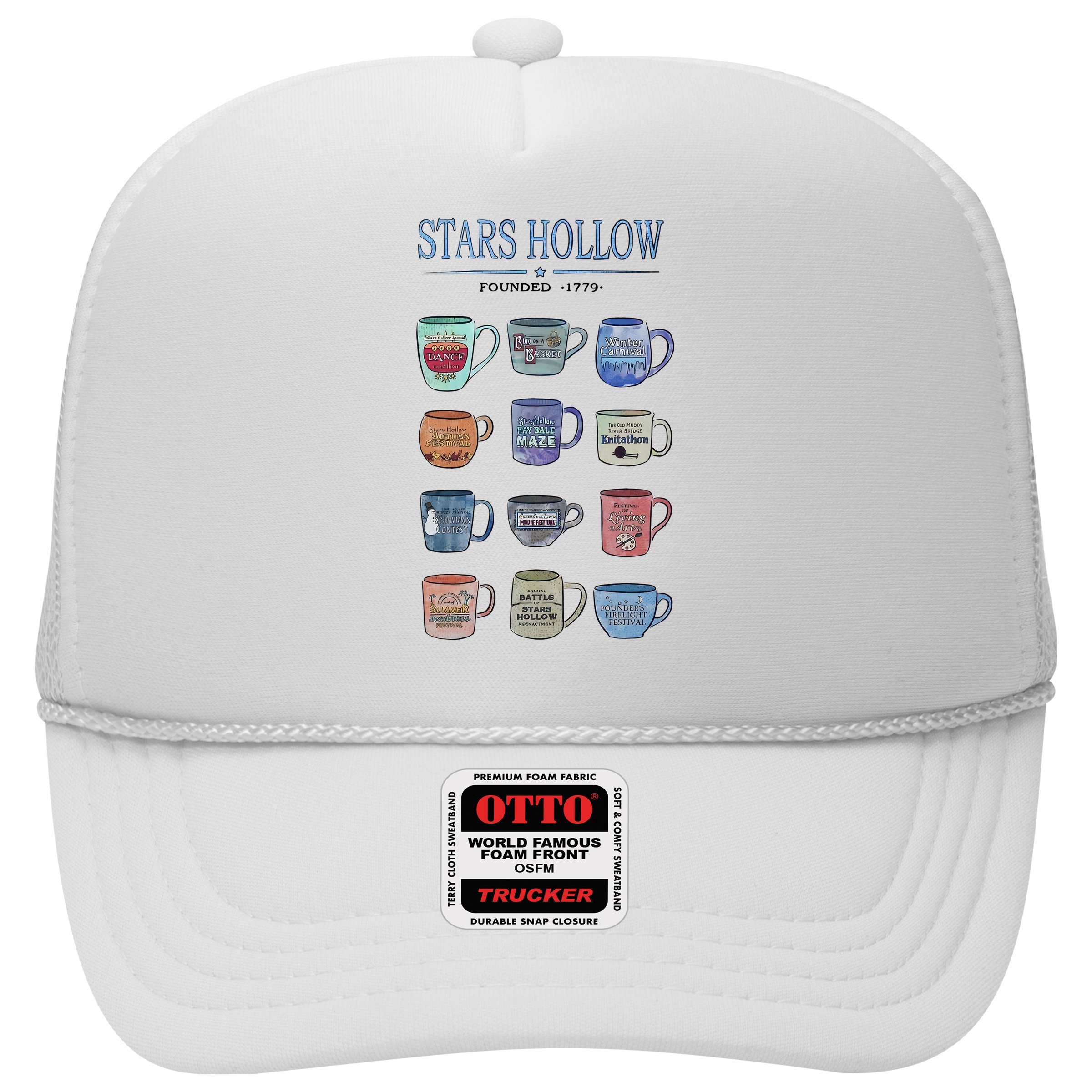 Stars Hollow Pounded 1779 Luke’s Diner Coffee Mug Lover Trending Hat