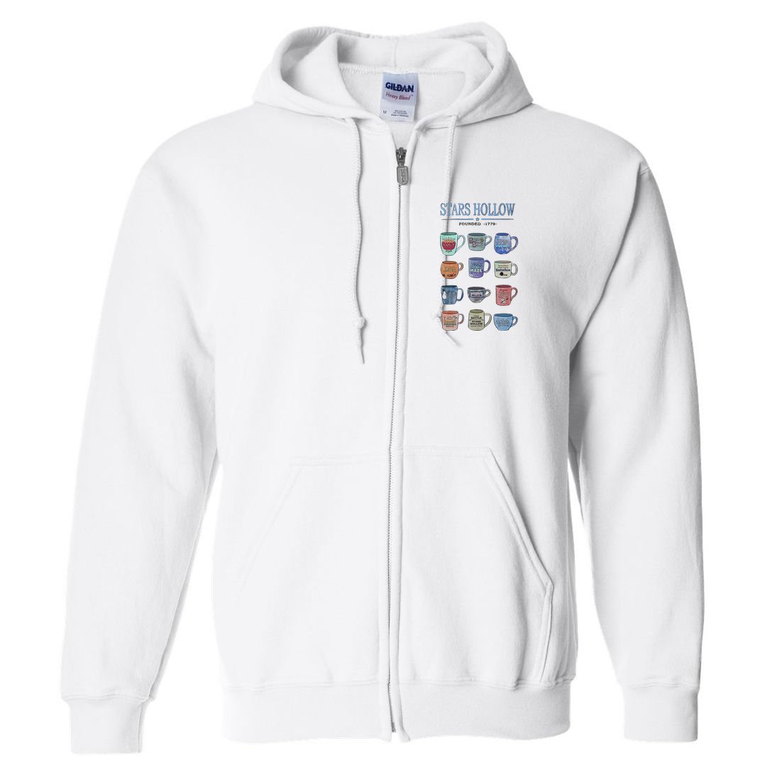 Stars Hollow Pounded 1779 Luke’s Diner Coffee Mug Lover Trending Full Zip Hoodie