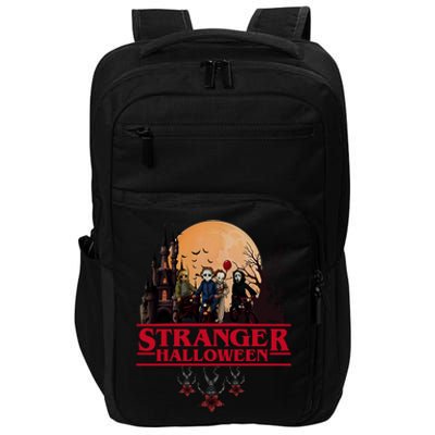 Stranger Halloween Retro 90s Horror Movie Upsidedown Impact Tech Backpack