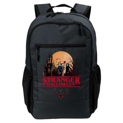 Stranger Halloween Retro 90s Horror Movie Upsidedown Daily Commute Backpack