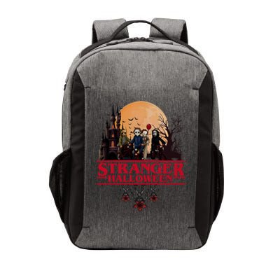 Stranger Halloween Retro 90s Horror Movie Upsidedown Vector Backpack