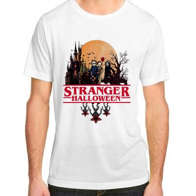 Stranger Halloween Retro 90s Horror Movie Upsidedown Adult ChromaSoft Performance T-Shirt