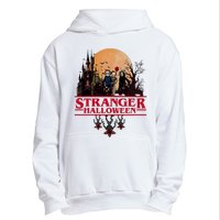 Stranger Halloween Retro 90s Horror Movie Upsidedown Urban Pullover Hoodie