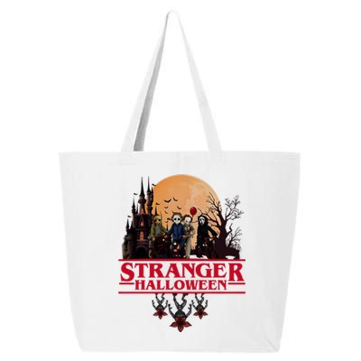 Stranger Halloween Retro 90s Horror Movie Upsidedown 25L Jumbo Tote