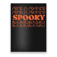 Spooky Halloween Retro Poster