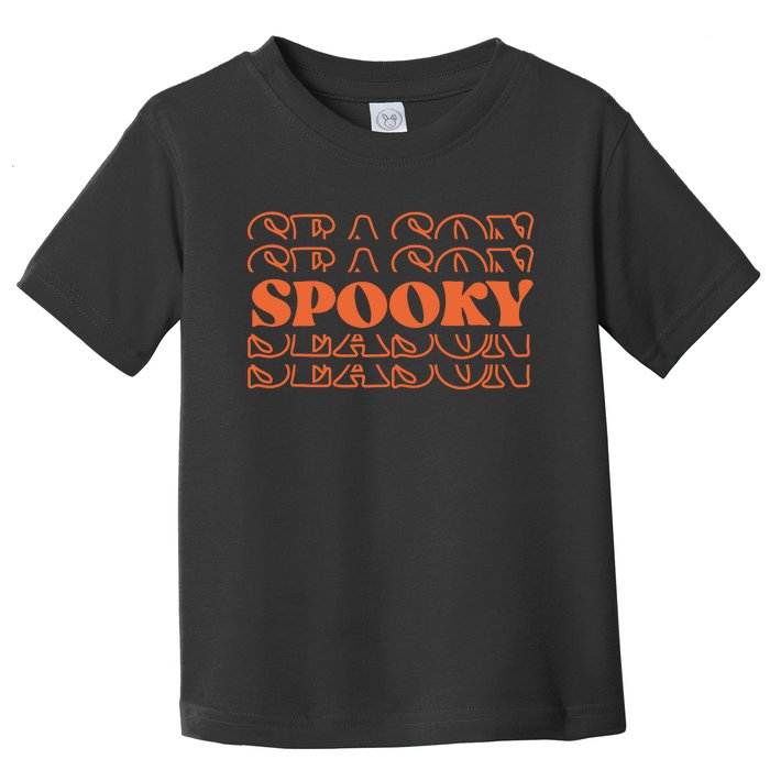 Spooky Halloween Retro Toddler T-Shirt