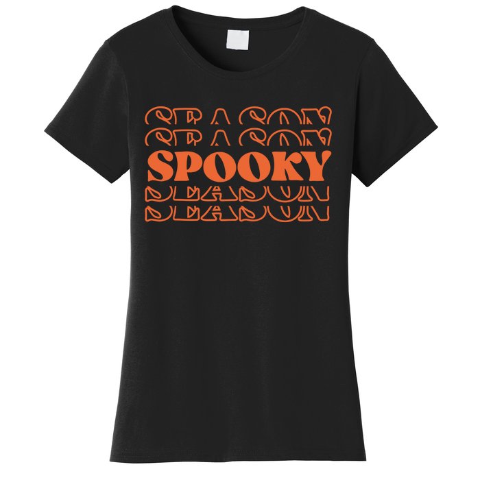 Spooky Halloween Retro Women's T-Shirt