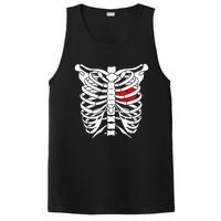 Skeleton Heart Ribcage Halloween Love Costume Idea PosiCharge Competitor Tank