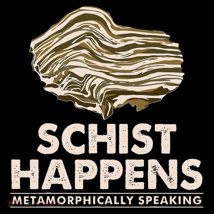 Schist Happens Rock Collector Drawstring Bag