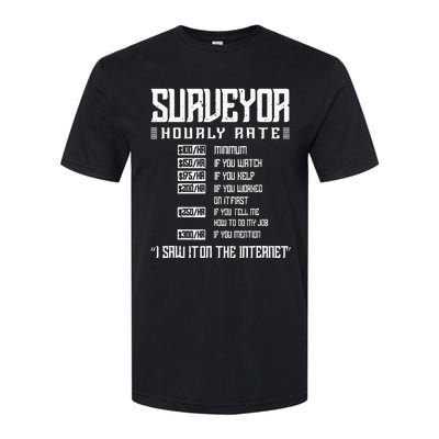 Surveyor Hourly rate Land Surveyor Softstyle® CVC T-Shirt