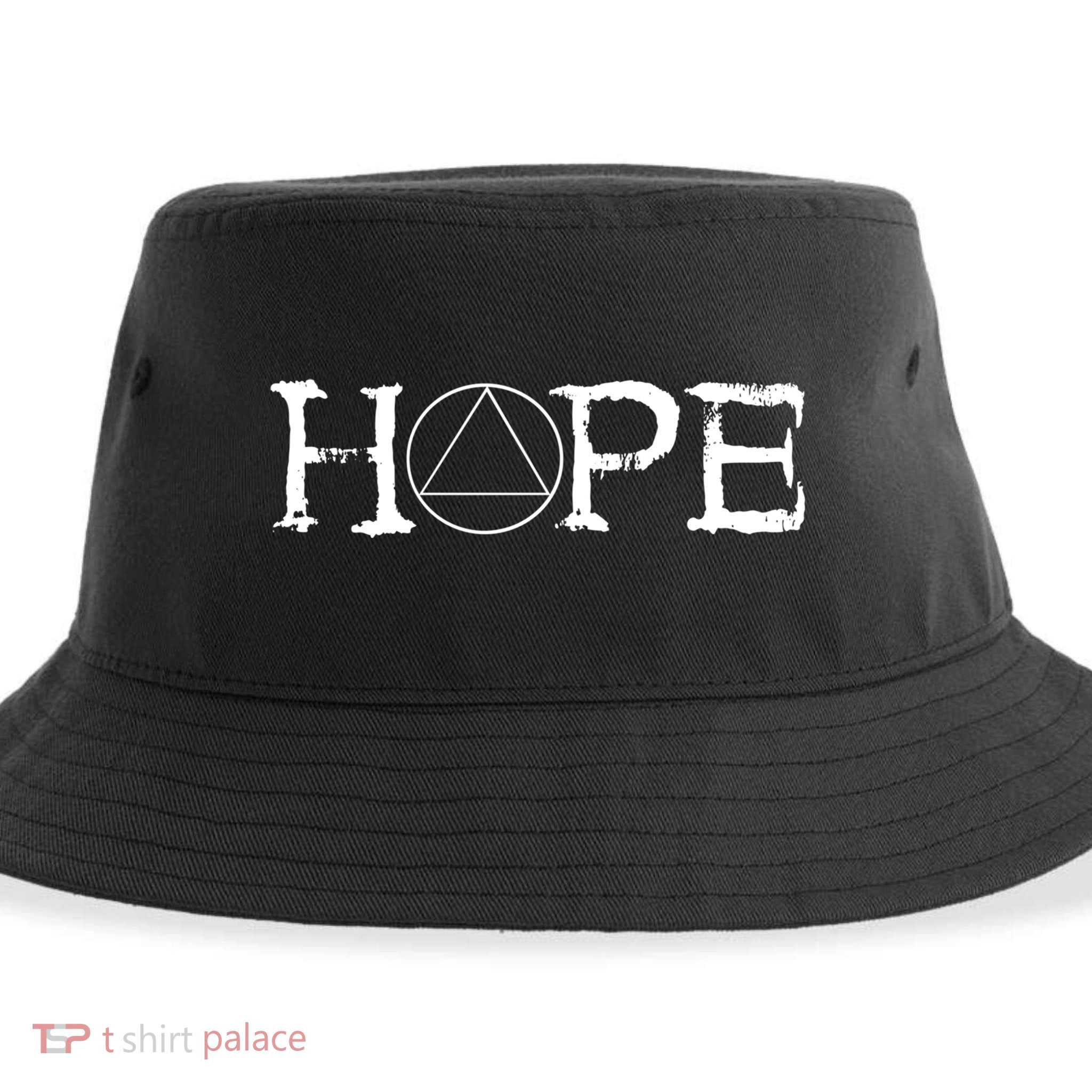 Sobriety Hope Recovery Alcoholic Sober Recover Aa Support Gift Sustainable Bucket Hat