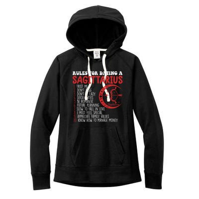 Sagittarius Horoscope Rules For Dating A Sagittarius Zodiac Meaningful Gift Women's Fleece Hoodie