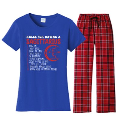 Sagittarius Horoscope Rules For Dating A Sagittarius Zodiac Meaningful Gift Women's Flannel Pajama Set