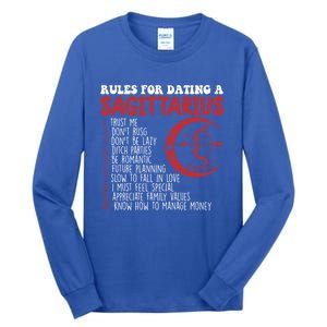 Sagittarius Horoscope Rules For Dating A Sagittarius Zodiac Meaningful Gift Tall Long Sleeve T-Shirt