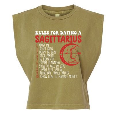 Sagittarius Horoscope Rules For Dating A Sagittarius Zodiac Meaningful Gift Garment-Dyed Women's Muscle Tee