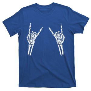 Skeleton Hand Rocker Graphic Rock On Star Trendy Halloween Gift T-Shirt