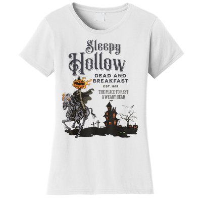 Sleepy Hollow Retro Vintage Headless Horseman Halloween Women's T-Shirt