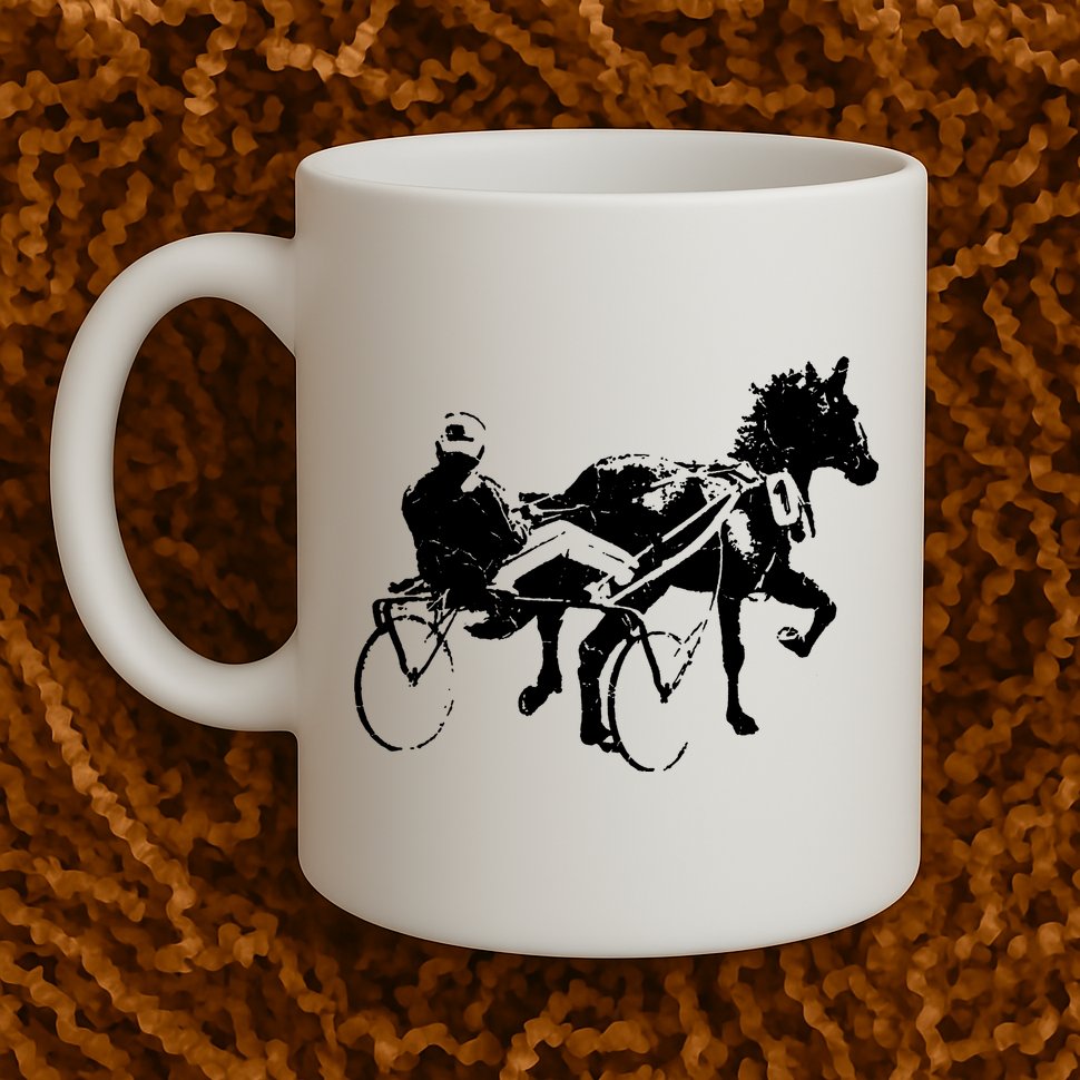 Sports Horse Race Harness Racing Mug