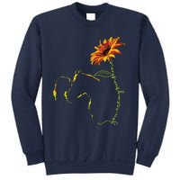 Sunflower Horseback Riding Equestrian Horse Lover Sweatshirt