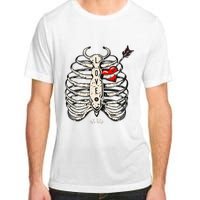 Skeleton Heart Rib Cage Xray Adult ChromaSoft Performance T-Shirt