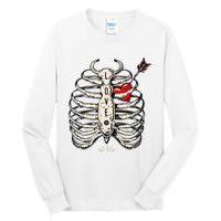 Skeleton Heart Rib Cage Xray Tall Long Sleeve T-Shirt