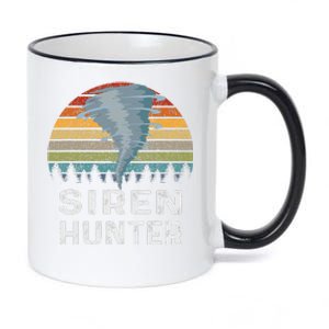 Siren Hunter Retro Tornado Chaser 11oz Black Color Changing Mug